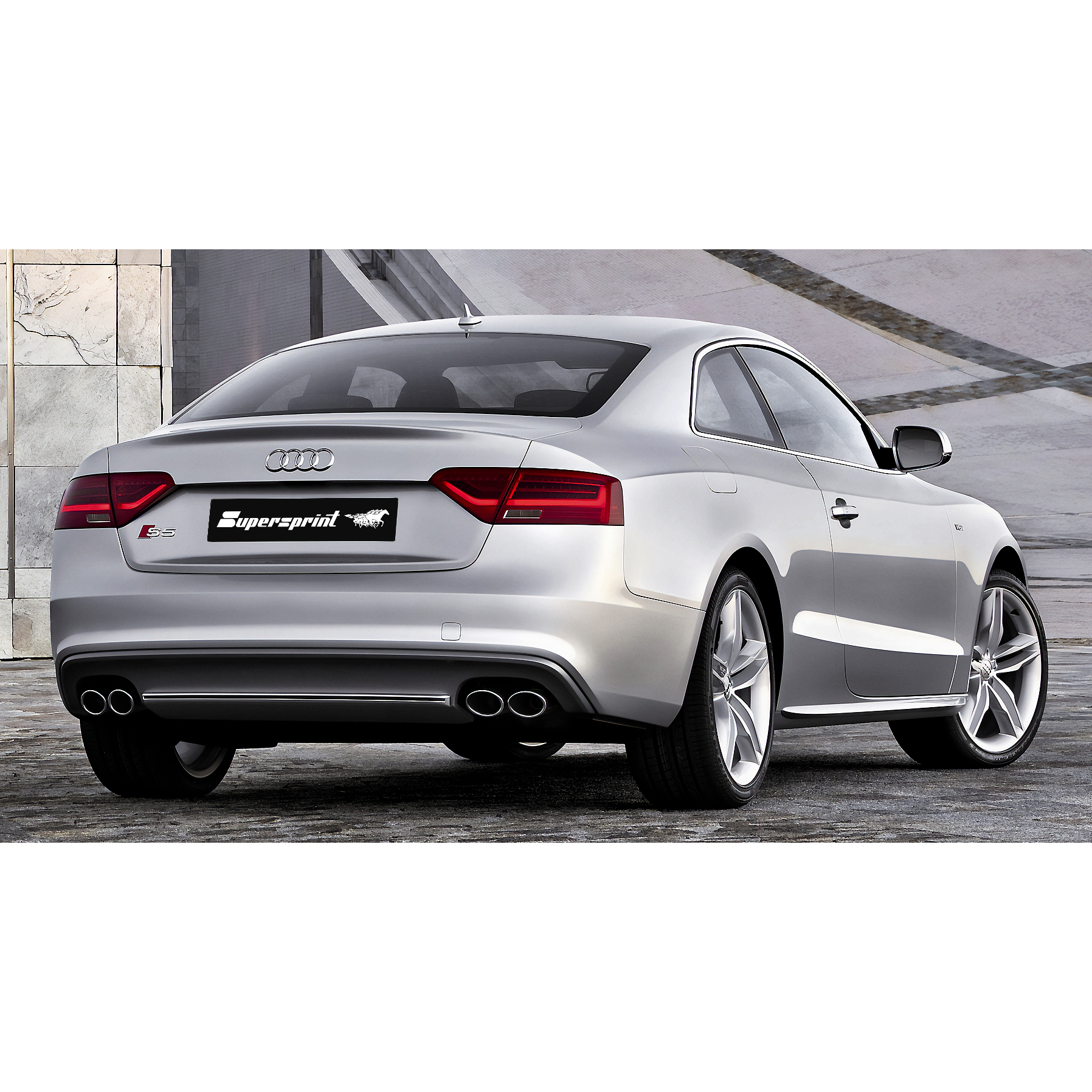 AUDI S5 Quattro Coupé 3.0 TFSi V6 (333 Hp) '13 -> '17 (Cat-back system)